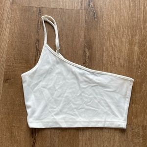 White Crop Top